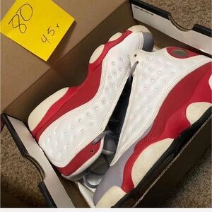 Jordan Kids Sneakers White Red